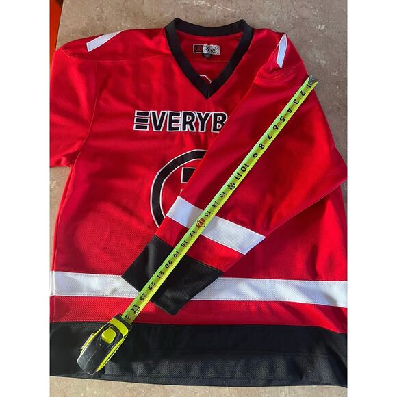 Logic Everybody Tour Hockey Jersey Concert Shirt Stitched #85 Size Medium - Picture 5 of 11